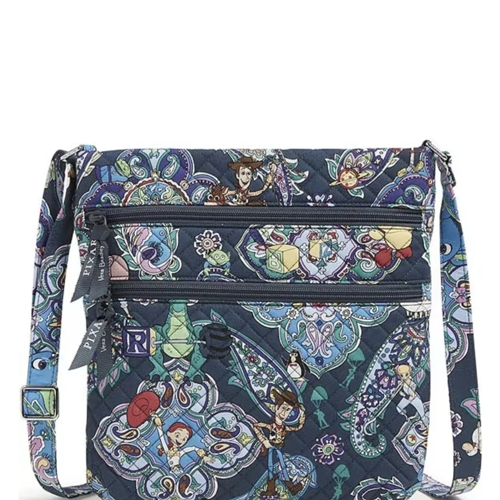 VERA BRADLEY X Toy Story Triple Zip Hipster Crossbody Bag !!!!!!!!